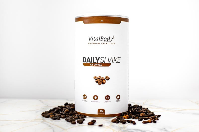 DailyShake - Mahlzeitenersatz von VitalBodyPLUS (Ice Coffee) - Neu