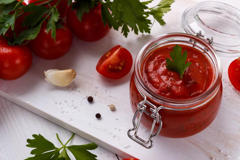 Leichte und schnelle Tomatensauce